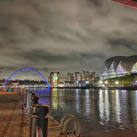 River Tyne at dawn
