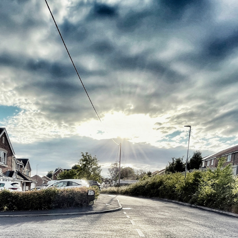 Sky over Welby Drive