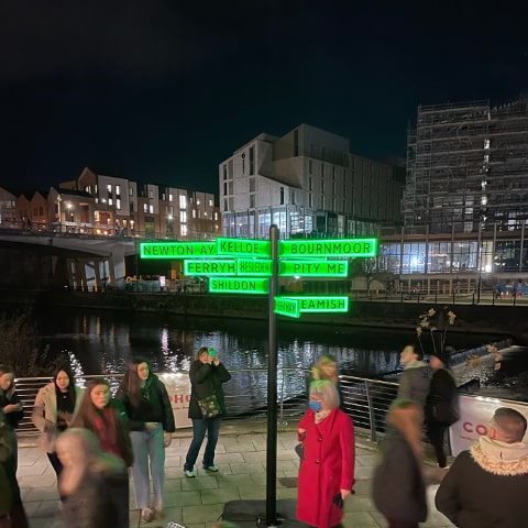 It's a sign at Lumiere 2021