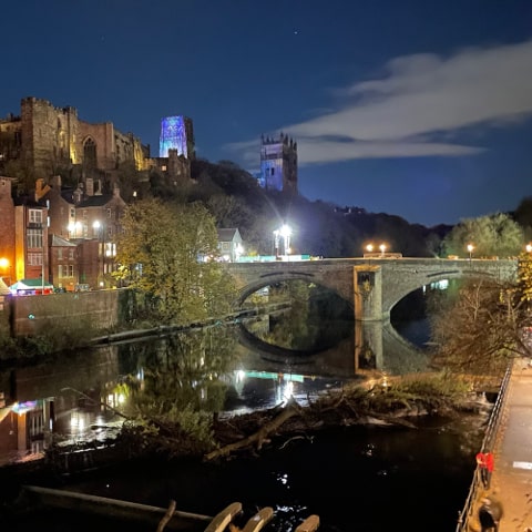 Durham during Lumiere 2021