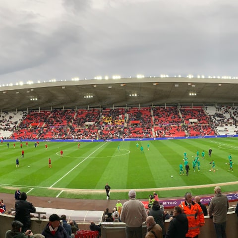 Main stand panorama