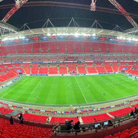 Wembley Stadium empty panorama