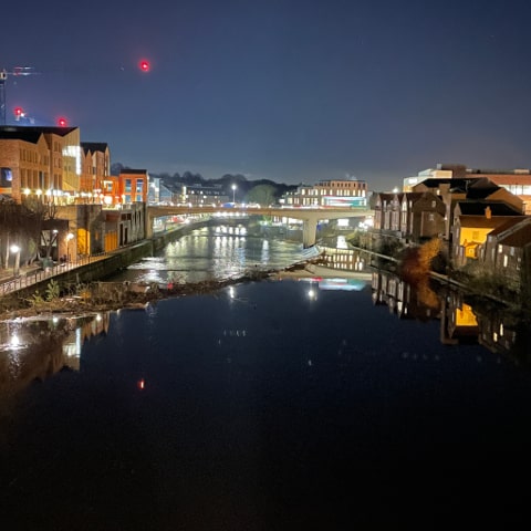 River from Framwellgate Bridge