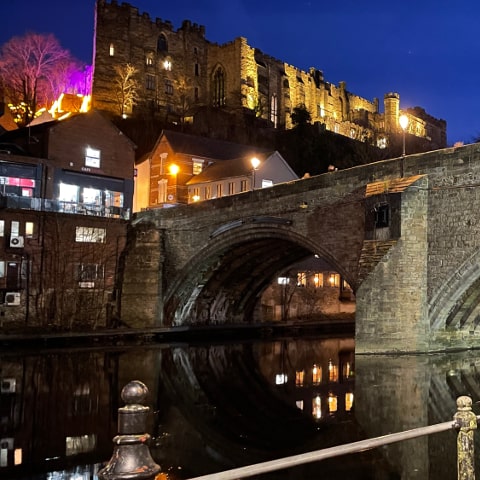 Framwellgate Bridge night shot