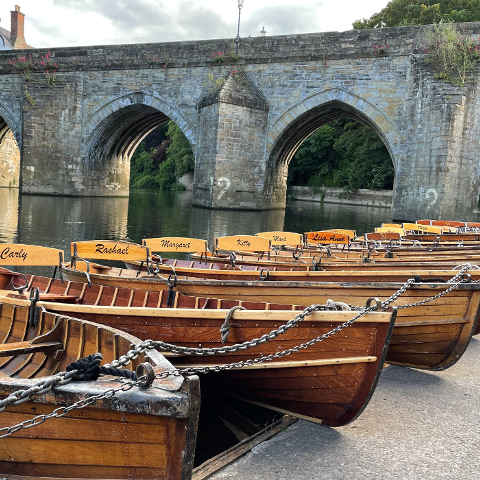 Durham Boathouse boats
