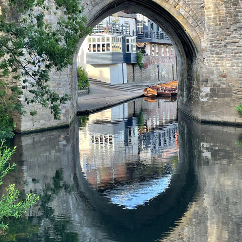 Elvet Bridge arch