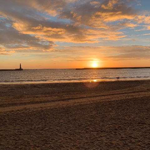 Sunrise at Roker